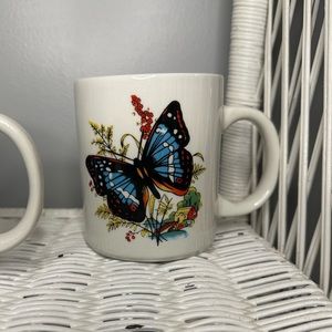 Vintage Butterfly Mug
